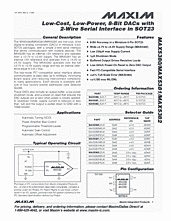 DataSheet MAX5381 pdf